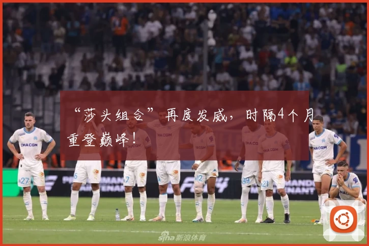 “莎头组合”再度发威,时隔4个月重登巅峰!