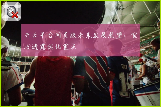 开云平台网页版未来发展展望，官方透露优化重点